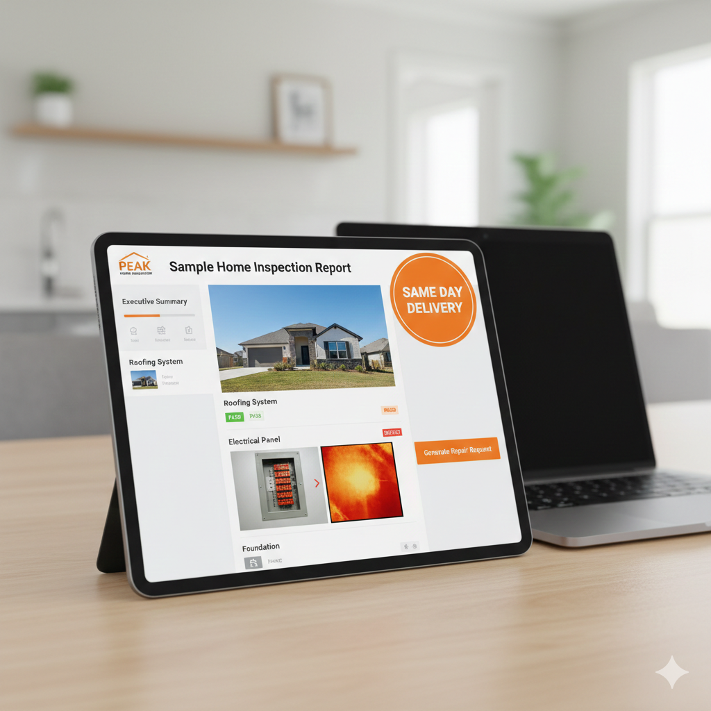 Sample Digital Home Inspection Report for Ogden and Salt Lake City buyers